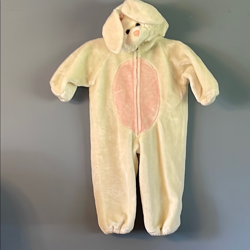 Adorable Cream Bunny Onesie